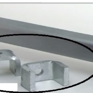 2" Squared SPRING SEAT GALV